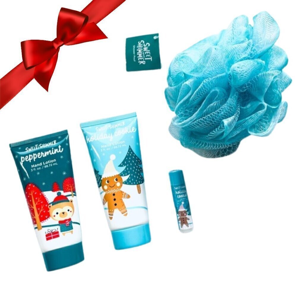 SET of 4 ULTA BEAUTY DISCONTINUED PRODUCTS: Lotions, Lip Balm, & Loofah